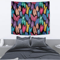 Hawaii Colorful Tropical Leaves Tapestry LT01 - Polynesian Pride