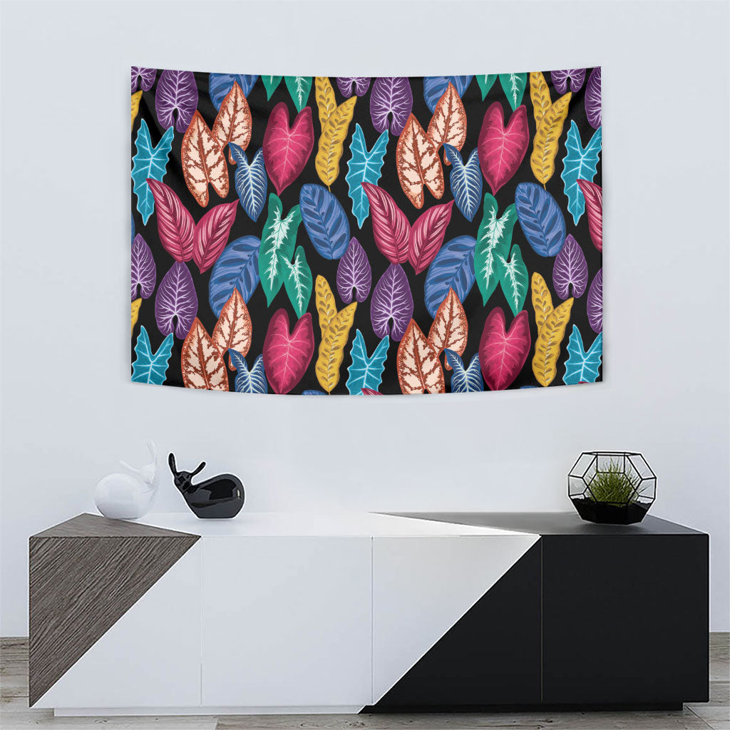 Hawaii Colorful Tropical Leaves Tapestry LT01 - Polynesian Pride