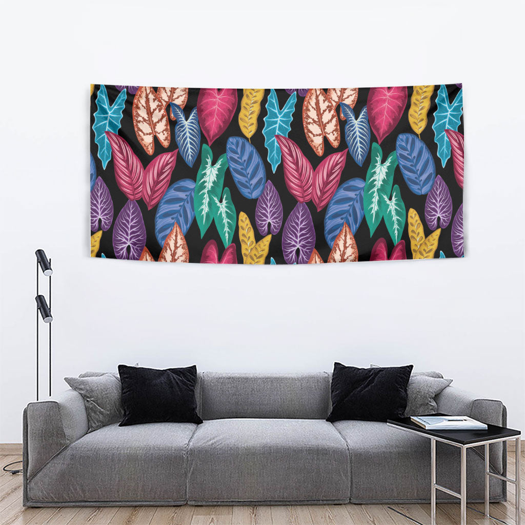 Hawaii Colorful Tropical Leaves Tapestry LT01 - Polynesian Pride