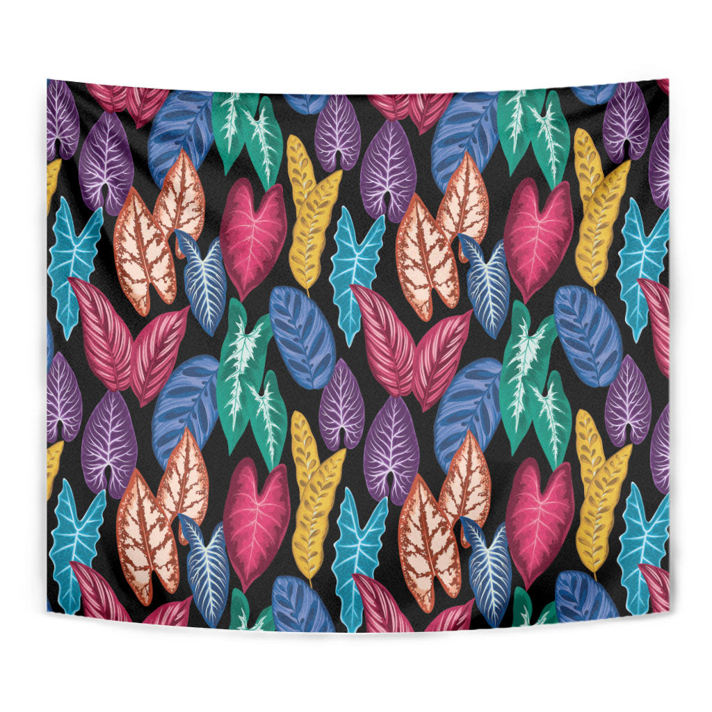 Hawaii Colorful Tropical Leaves Tapestry LT01 - Polynesian Pride