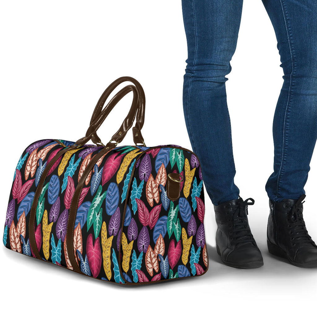 Hawaii Colorful Tropical Leaves Travel Bag LT01 - Polynesian Pride
