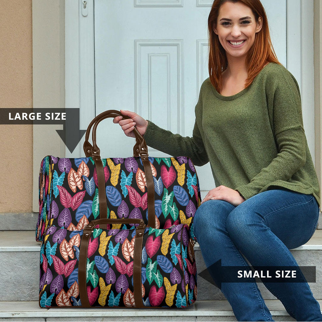 Hawaii Colorful Tropical Leaves Travel Bag LT01 - Polynesian Pride