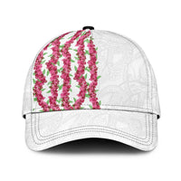 Hawaii Aalii Lei Classic Cap Aalii Ku Makani LT01 Universal Fit White - Polynesian Pride