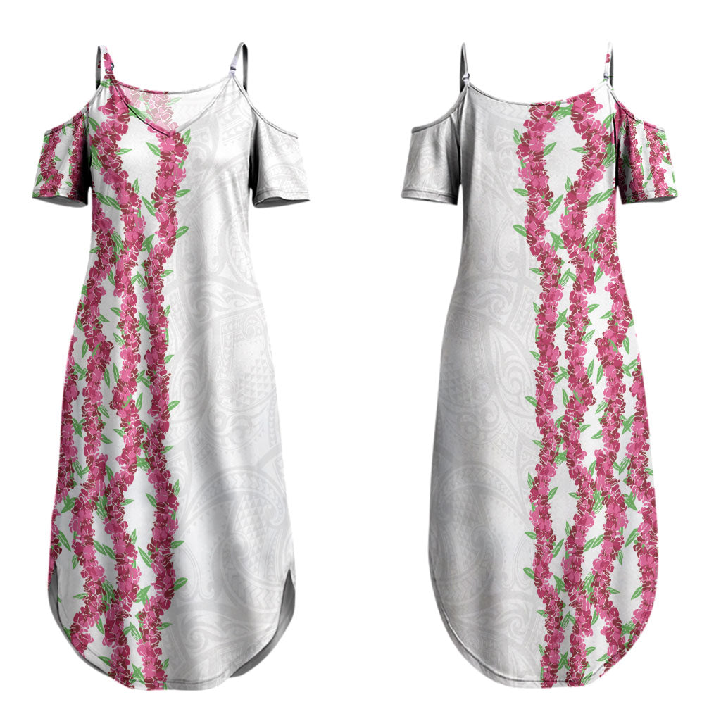 Hawaii Aalii Lei Couples Matching Summer Maxi Dress and Hawaiian Shirt Aalii Ku Makani