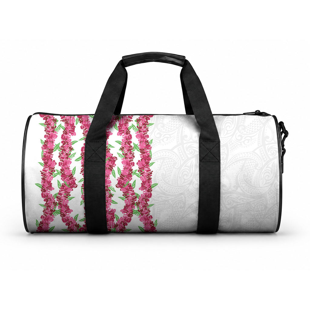 Hawaii Aalii Lei Duffle Bag Aalii Ku Makani LT01 One size White - Polynesian Pride