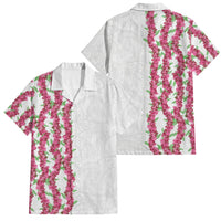 Hawaii Aalii Lei Family Matching Puletasi and Hawaiian Shirt Aalii Ku Makani