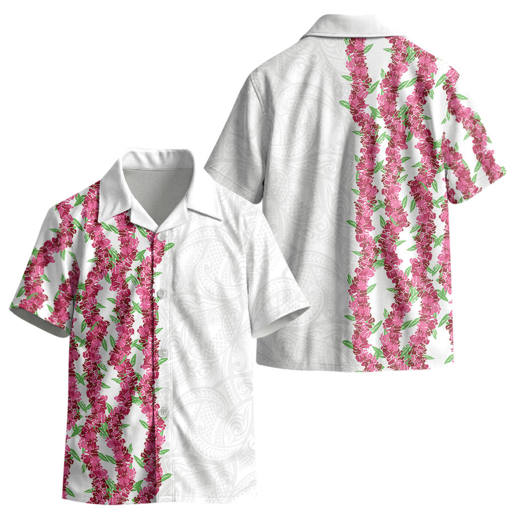 Hawaii Aalii Lei Kid Hawaiian Shirt Aalii Ku Makani