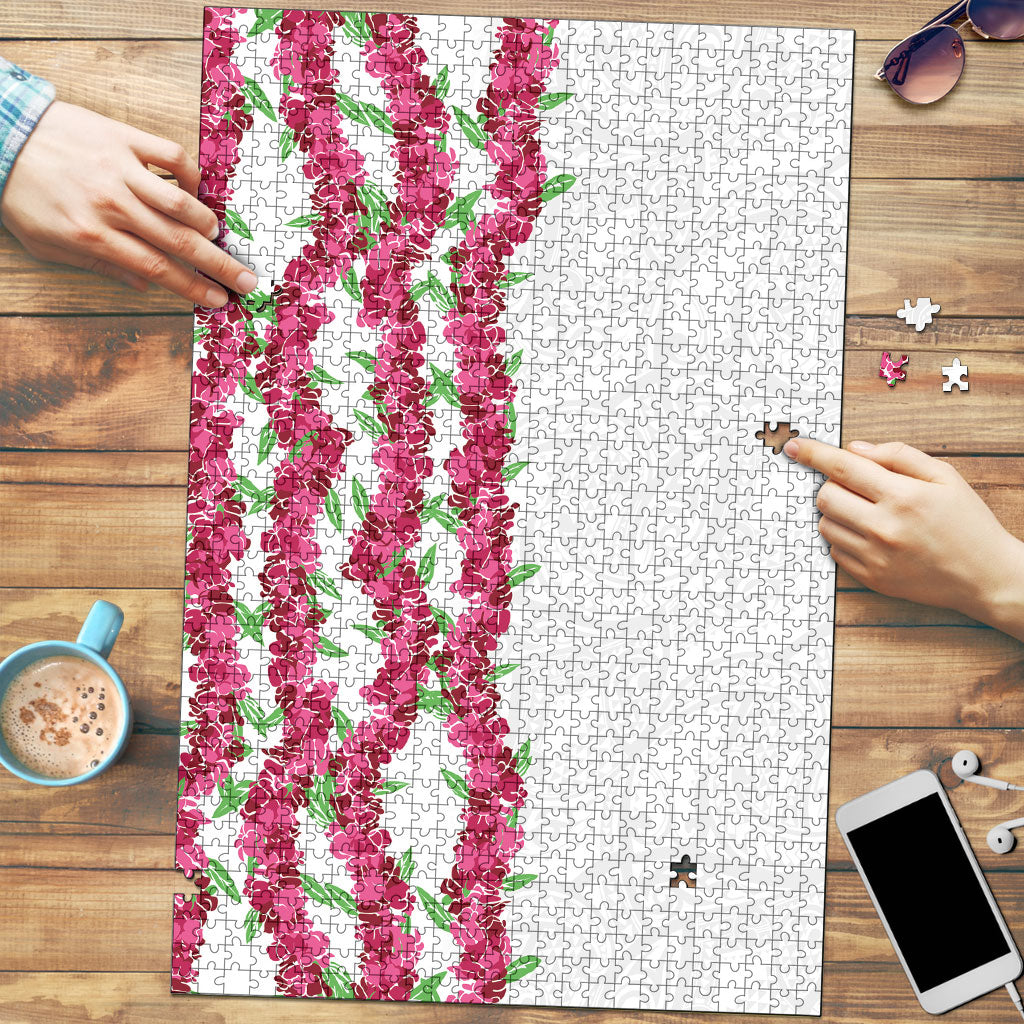 Hawaii Aalii Lei Puzzle Aalii Ku Makani