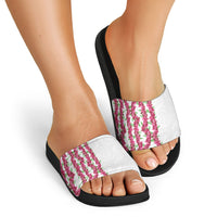 Hawaii Aalii Lei Slide Sandals Aalii Ku Makani