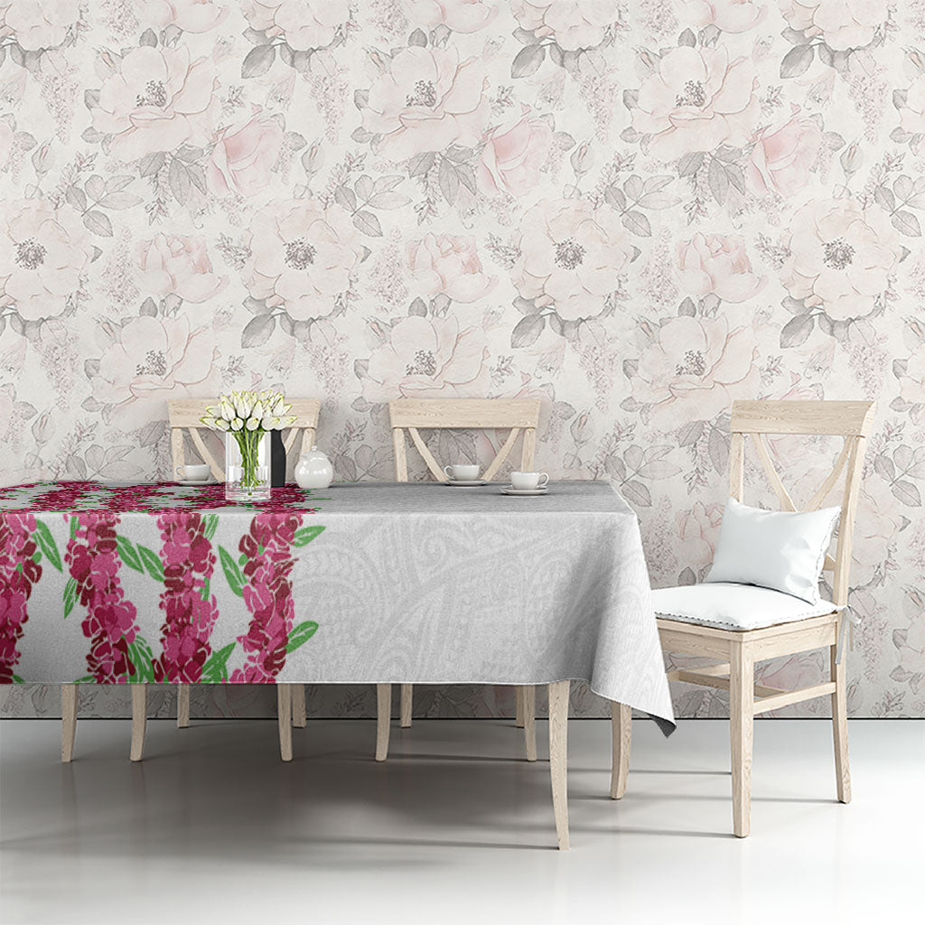 Hawaii Aalii Lei Tablecloth Aalii Ku Makani