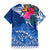 Kosrae Constitution Day Family Matching Long Sleeve Bodycon Dress and Hawaiian Shirt Kusaie Special Style LT01 - Polynesian Pride