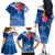 Kosrae Constitution Day Family Matching Off Shoulder Long Sleeve Dress and Hawaiian Shirt Kusaie Special Style LT01 - Polynesian Pride