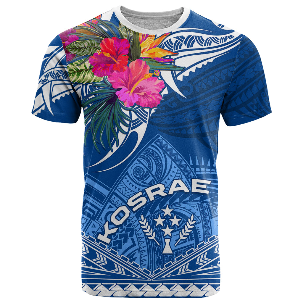 Kosrae Constitution Day T Shirt Kusaie Special Style LT01 Blue - Polynesian Pride