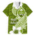 Hafa Adai Guam Hawaiian Shirt Polynesian Olive Green Blue Pattern LT01 Green - Polynesian Pride