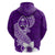 Hafa Adai Guam Hoodie Polynesian Floral Purple Pattern LT01 - Polynesian Pride