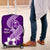 Hafa Adai Guam Luggage Cover Polynesian Floral Purple Pattern LT01 Purple - Polynesian Pride