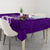 Hafa Adai Guam Tablecloth Polynesian Floral Purple Pattern LT01 - Polynesian Pride