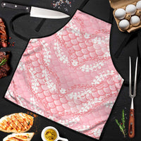 Soft Pink Mermaid Puakenikeni Maile Lei Apron LT01 Pink - Polynesian Pride