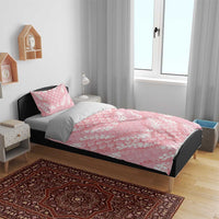 Soft Pink Mermaid Puakenikeni Maile Lei Bedding Set LT01 - Polynesian Pride