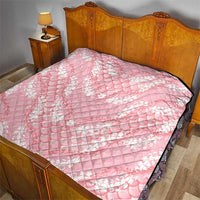 Soft Pink Mermaid Puakenikeni Maile Lei Quilt LT01 - Polynesian Pride
