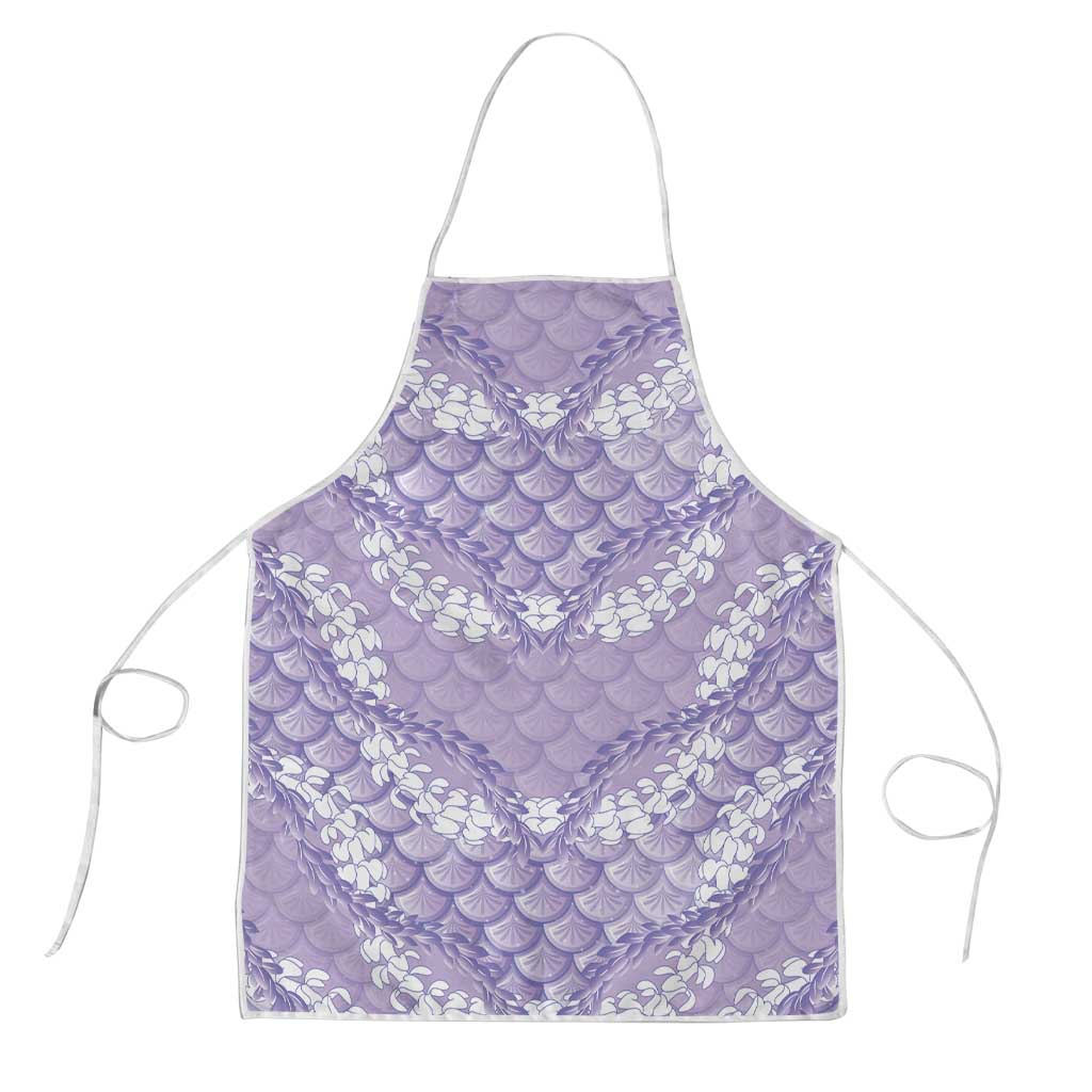 Lilac Mermaid Puakenikeni Maile Lei Apron LT01 Purple - Polynesian Pride