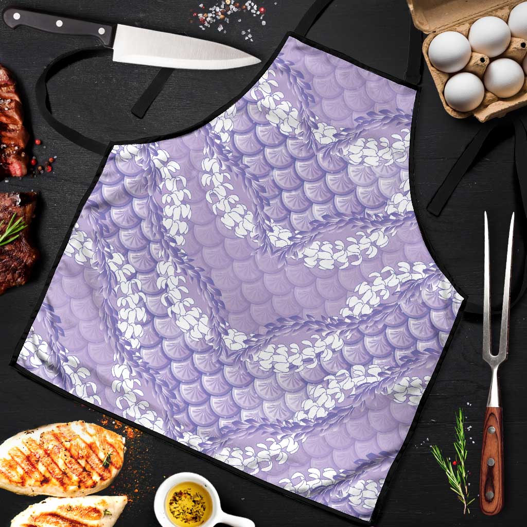 Lilac Mermaid Puakenikeni Maile Lei Apron LT01 Purple - Polynesian Pride