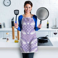 Lilac Mermaid Puakenikeni Maile Lei Apron LT01 - Polynesian Pride