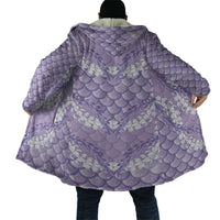 Lilac Mermaid Puakenikeni Maile Lei Cloak