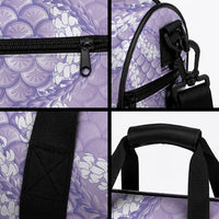 Lilac Mermaid Puakenikeni Maile Lei Duffle Bag LT01 - Polynesian Pride