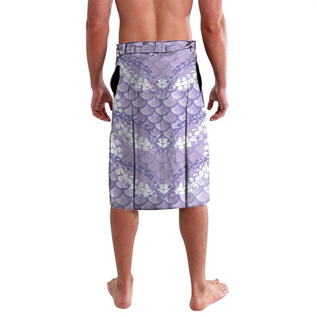 Lilac Mermaid Puakenikeni Maile Lei Lavalava LT01 - Polynesian Pride