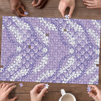 Lilac Mermaid Puakenikeni Maile Lei Puzzle LT01 - Polynesian Pride