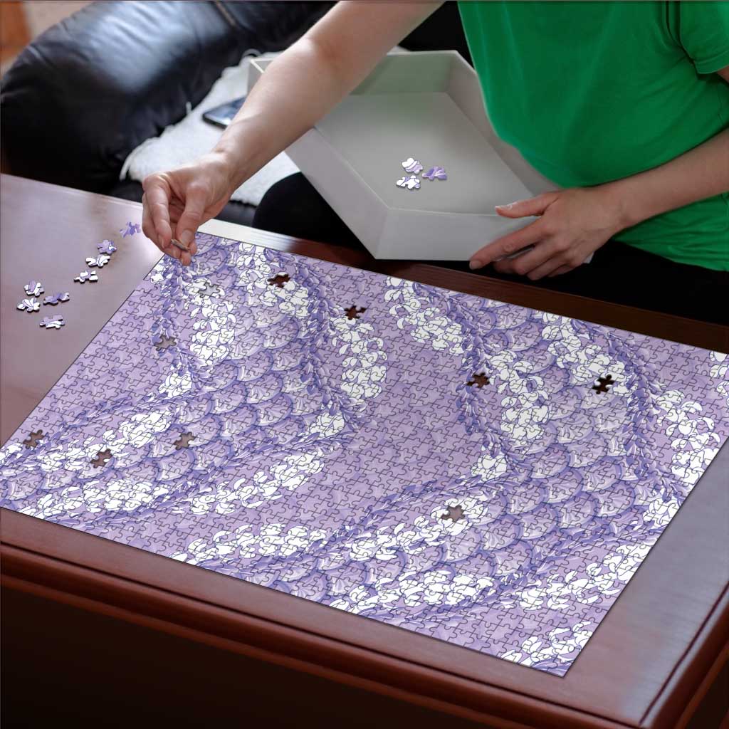 Lilac Mermaid Puakenikeni Maile Lei Puzzle LT01 - Polynesian Pride