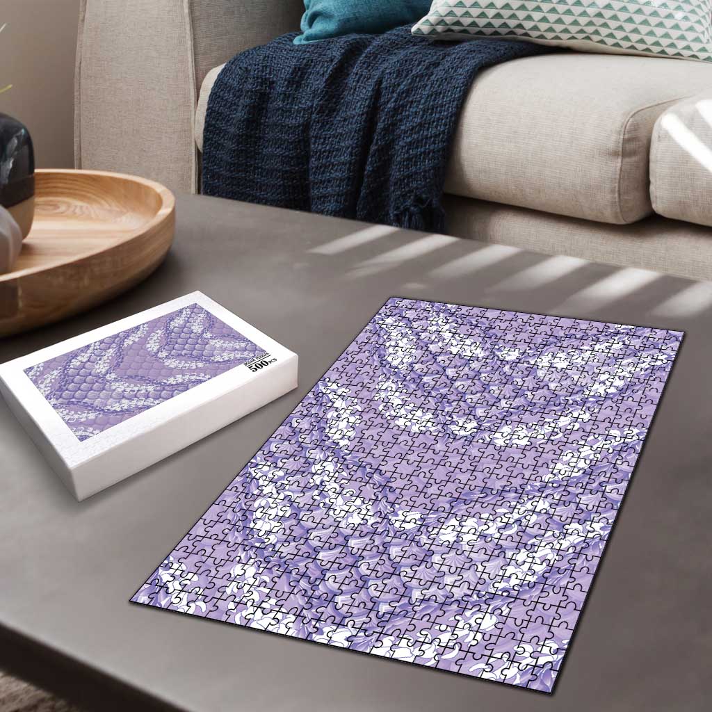 Lilac Mermaid Puakenikeni Maile Lei Puzzle LT01 - Polynesian Pride
