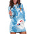 Personalised Fiji Day Hoodie Dress Fijian Map Hibiscus Tapa Pattern LT01