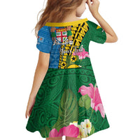 Personalised Malampa Fiji Day Family Matching Mermaid Dress and Hawaiian Shirt Tropical Tapa Pattern LT01 - Polynesian Pride