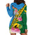 Personalised Malampa Fiji Day Hoodie Dress Tropical Tapa Pattern