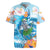 Personalized Hawaii Hula Girl Skeleton Dancing Rugby Jersey Hibiscus Tribal Shark