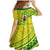 Kia Orana Cook Islands Family Matching Mermaid Dress and Hawaiian Shirt Turtle Yellow Green Polynesian Pattern LT01 - Polynesian Pride