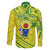 Kia Orana Cook Islands Family Matching Mermaid Dress and Hawaiian Shirt Turtle Yellow Green Polynesian Pattern LT01 - Polynesian Pride
