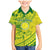 Kia Orana Cook Islands Family Matching Mermaid Dress and Hawaiian Shirt Turtle Yellow Green Polynesian Pattern LT01 Son's Shirt Green - Polynesian Pride