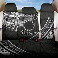 Kia Orana Cook Islands Back Car Seat Cover Circle Stars With Floral White Pattern LT01