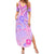 Polynesian Shark Valentine Summer Maxi Dress Sweet Unique Version LT01 Women Pink - Polynesian Pride