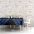Personalised Aotearoa Matariki Tablecloth Blue Fern Maori Poutama