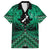 Personalised Aotearoa Matariki Family Matching Tank Maxi Dress and Hawaiian Shirt Green Fern Maori Poutama