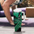 Personalised Aotearoa Matariki Tumbler With Handle Green Fern Maori Poutama