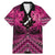 Personalised Aotearoa Matariki Family Matching Mermaid Dress and Hawaiian Shirt Pink Fern Maori Poutama