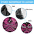 Personalised Aotearoa Matariki Spare Tire Cover Pink Fern Maori Poutama