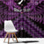 Personalised Aotearoa Matariki Window Curtain Purple Fern Maori Poutama