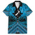 Personalised Aotearoa Matariki Family Matching Tank Maxi Dress and Hawaiian Shirt Turquoise Fern Maori Poutama