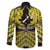 Personalised Aotearoa Matariki Family Matching Mermaid Dress and Hawaiian Shirt Yellow Fern Maori Poutama